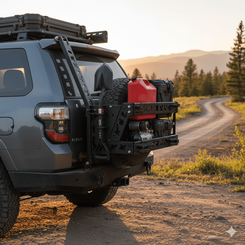 Person standing in a factory with machinery in the background